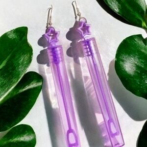 MODCLOTH RETRO BUBBLE WAND EARRINGS 2